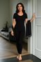 Vedoneire Women’s Brushed Thermal Short Sleeve Winter Top 2223